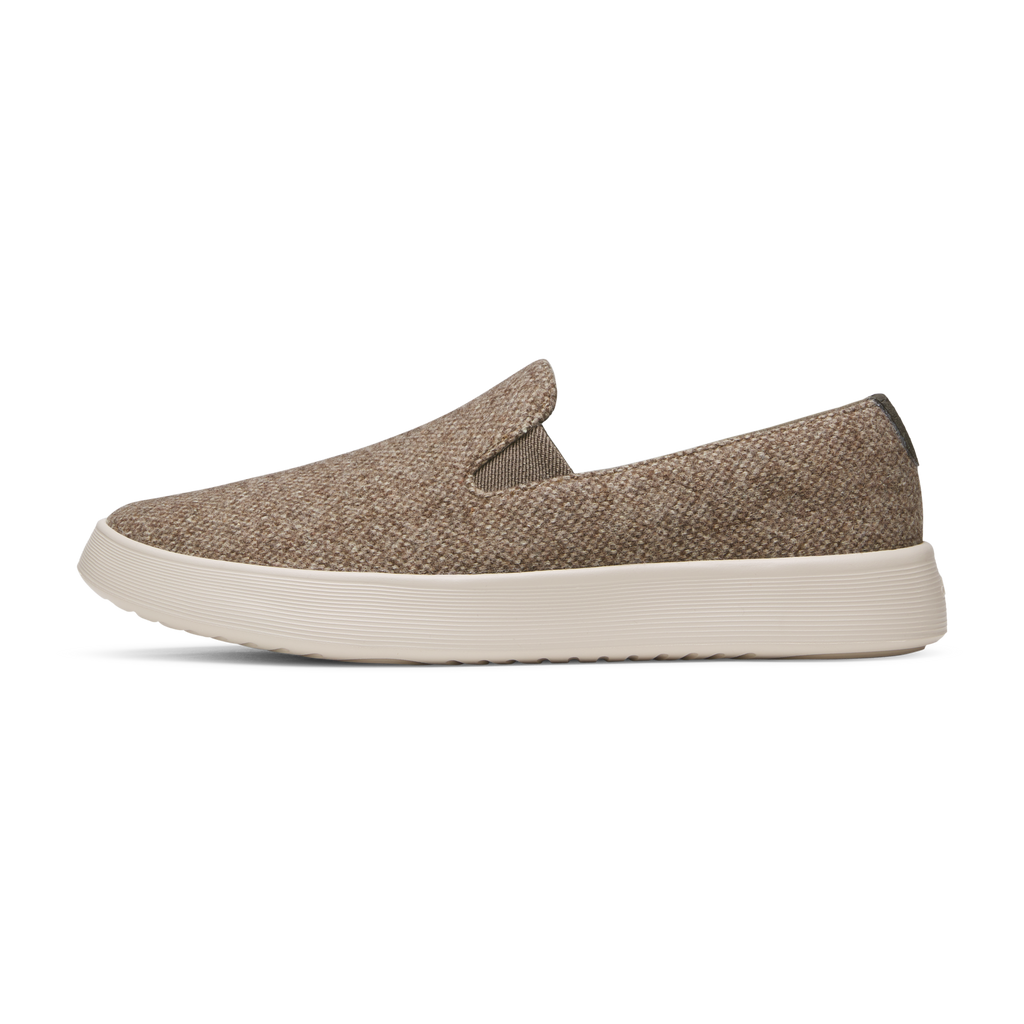 Men's Cruiser Slip On Tweed - Weathered Brown (Weathered White Sole)